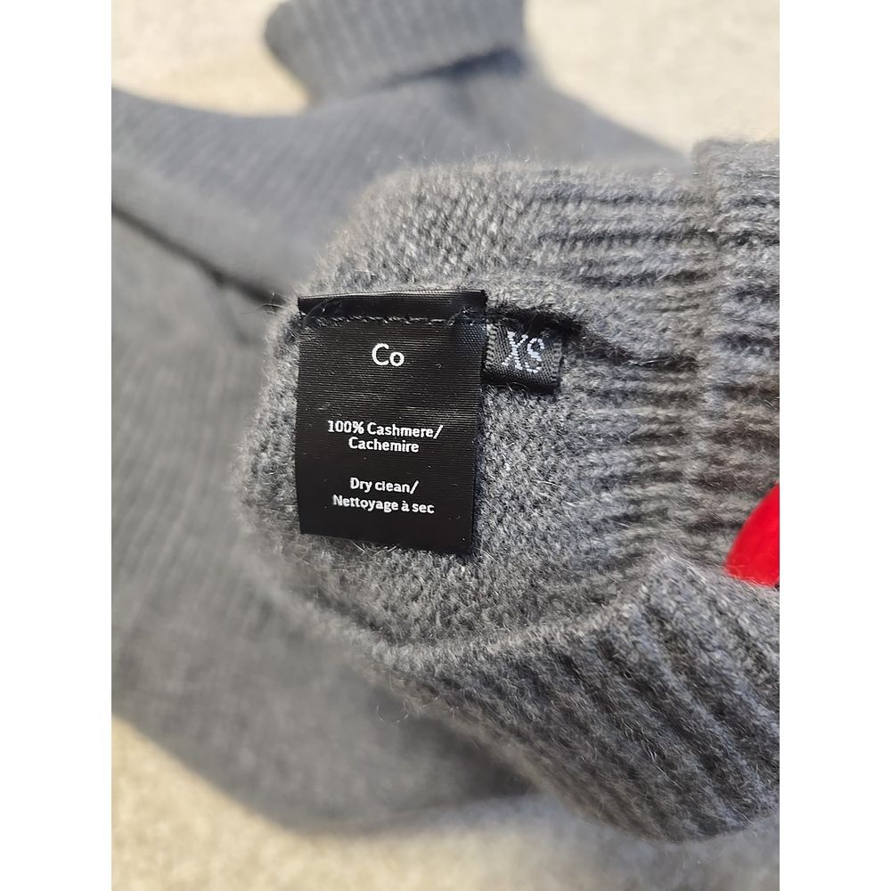CO‎ Collection Sweater XS 100% Cashmere Relaxed Fit Knit Turtleneck Quiet Luxury - Picture 6 of 9